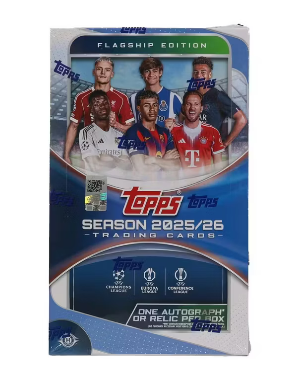 2025-26 Topps UEFA Club Competitions UCC Hobby Box