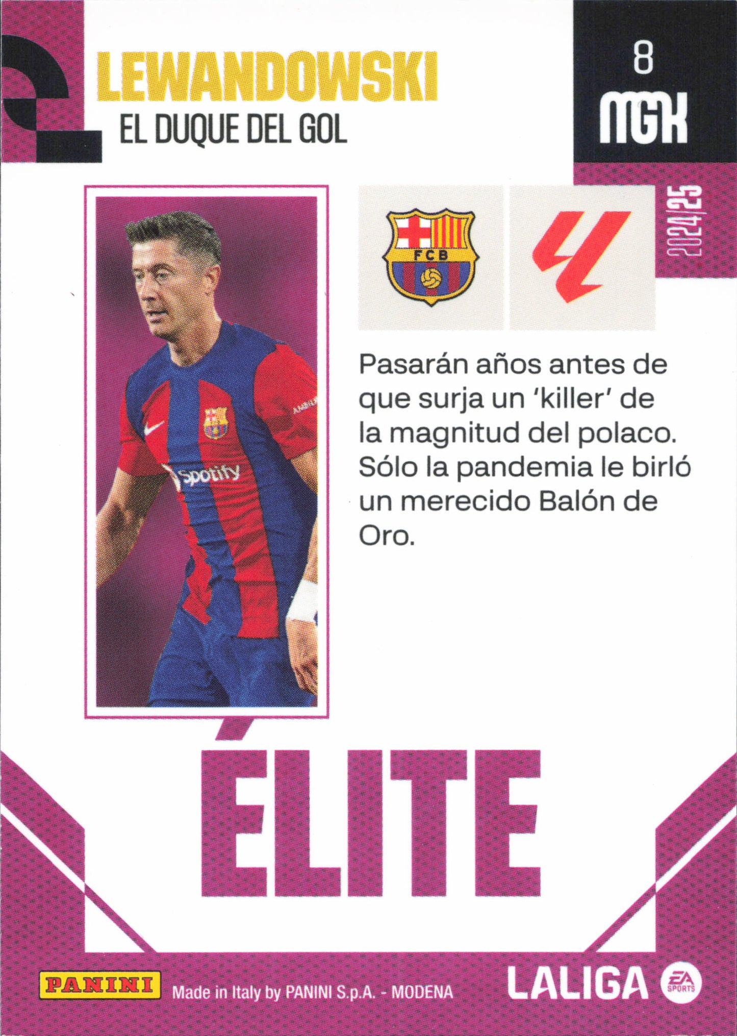 Robert Lewandowski Elite MGK