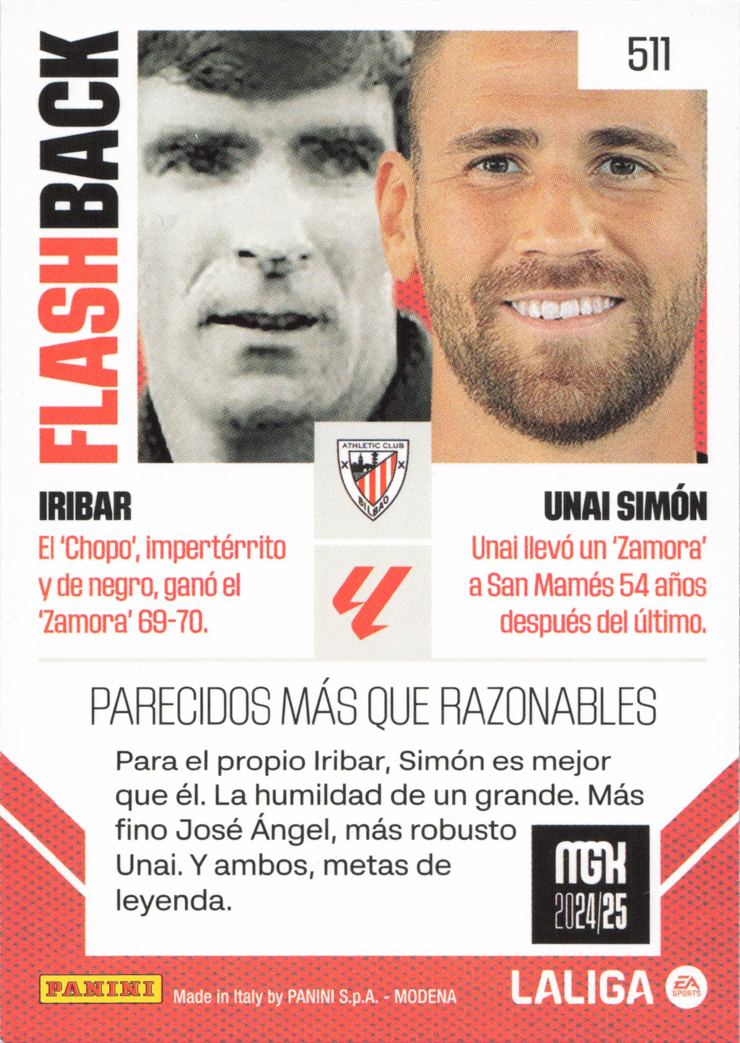 Iribar/ Unai Simon Flashback Panini MGK La Liga