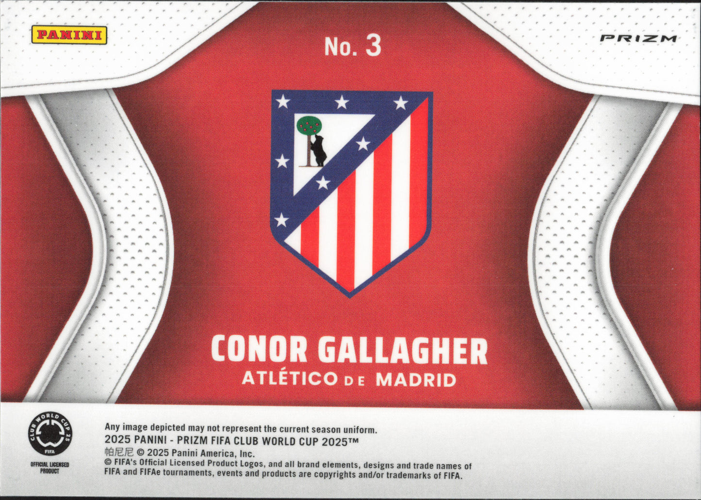 Connor Gallagher Continental Contenders Panini Prizm Club World Cup