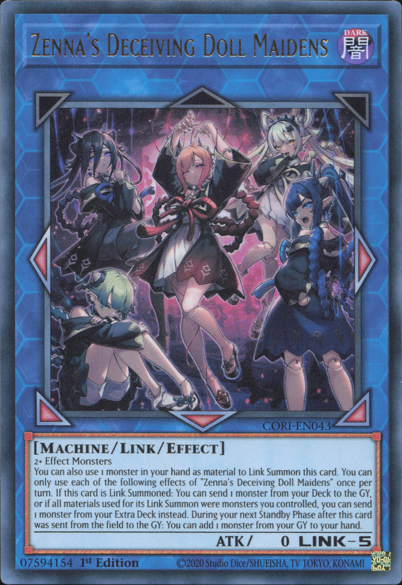 Zenna's Deceiving Doll Maidens (V.1 - Ultra Rare)