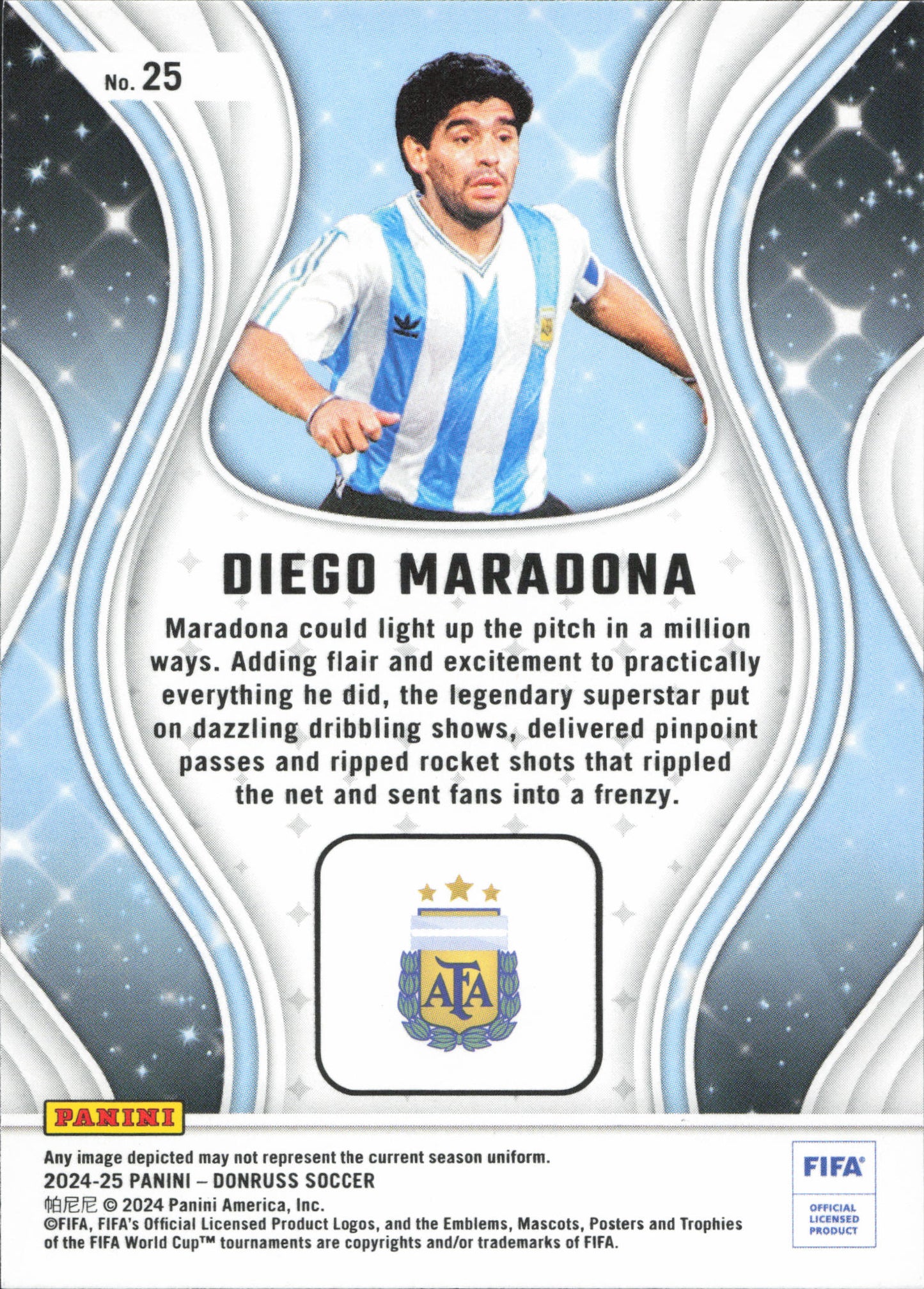 Diego Maradona Magicians Panini Donruss