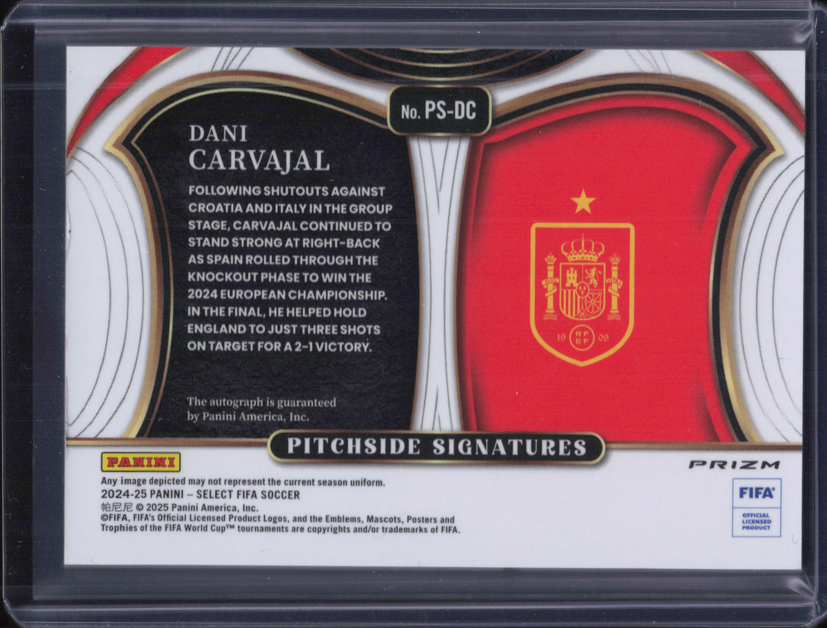 Dani Carvajal Autograph Panini Select FIFA
