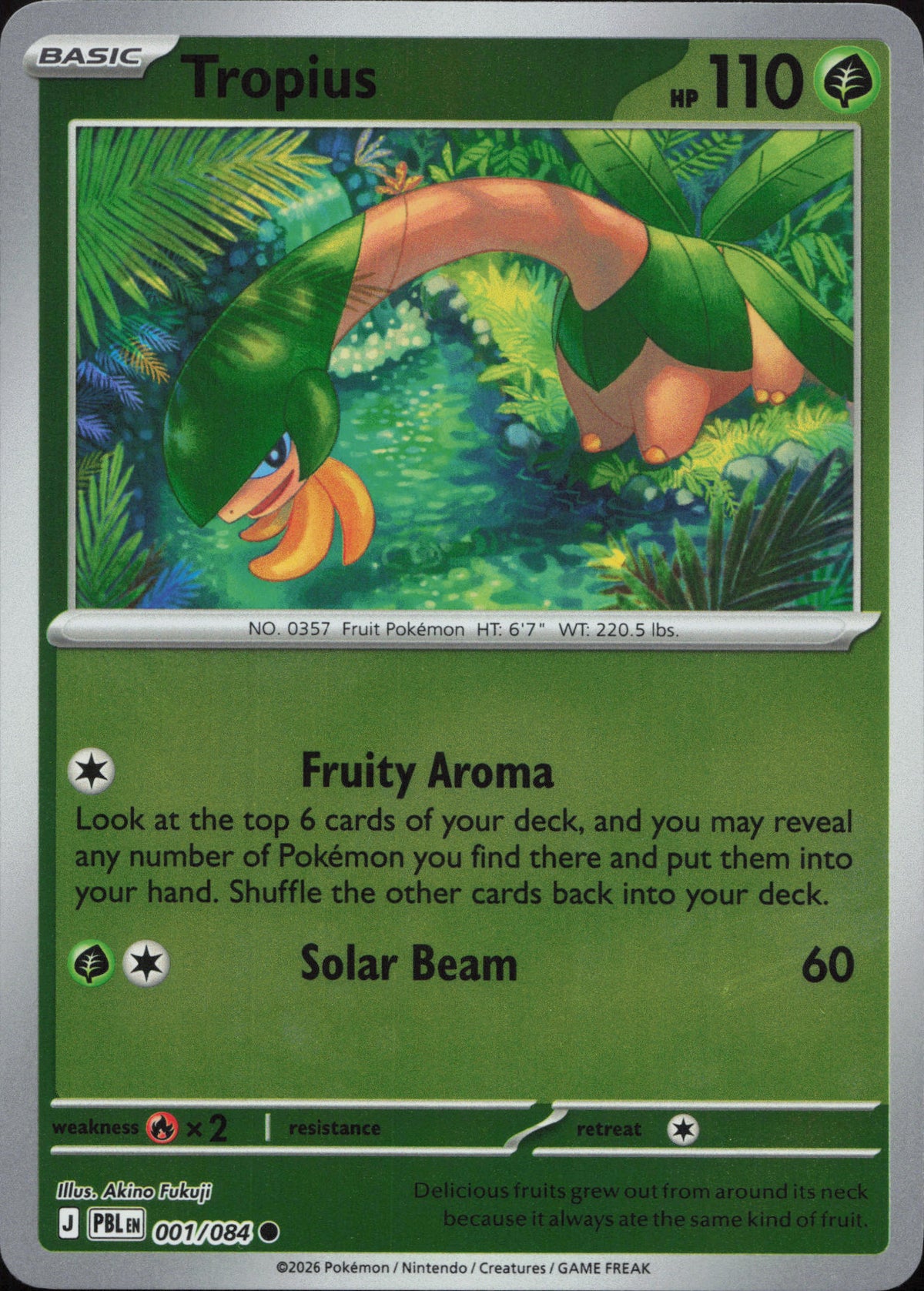 Tropius (PBL 001)