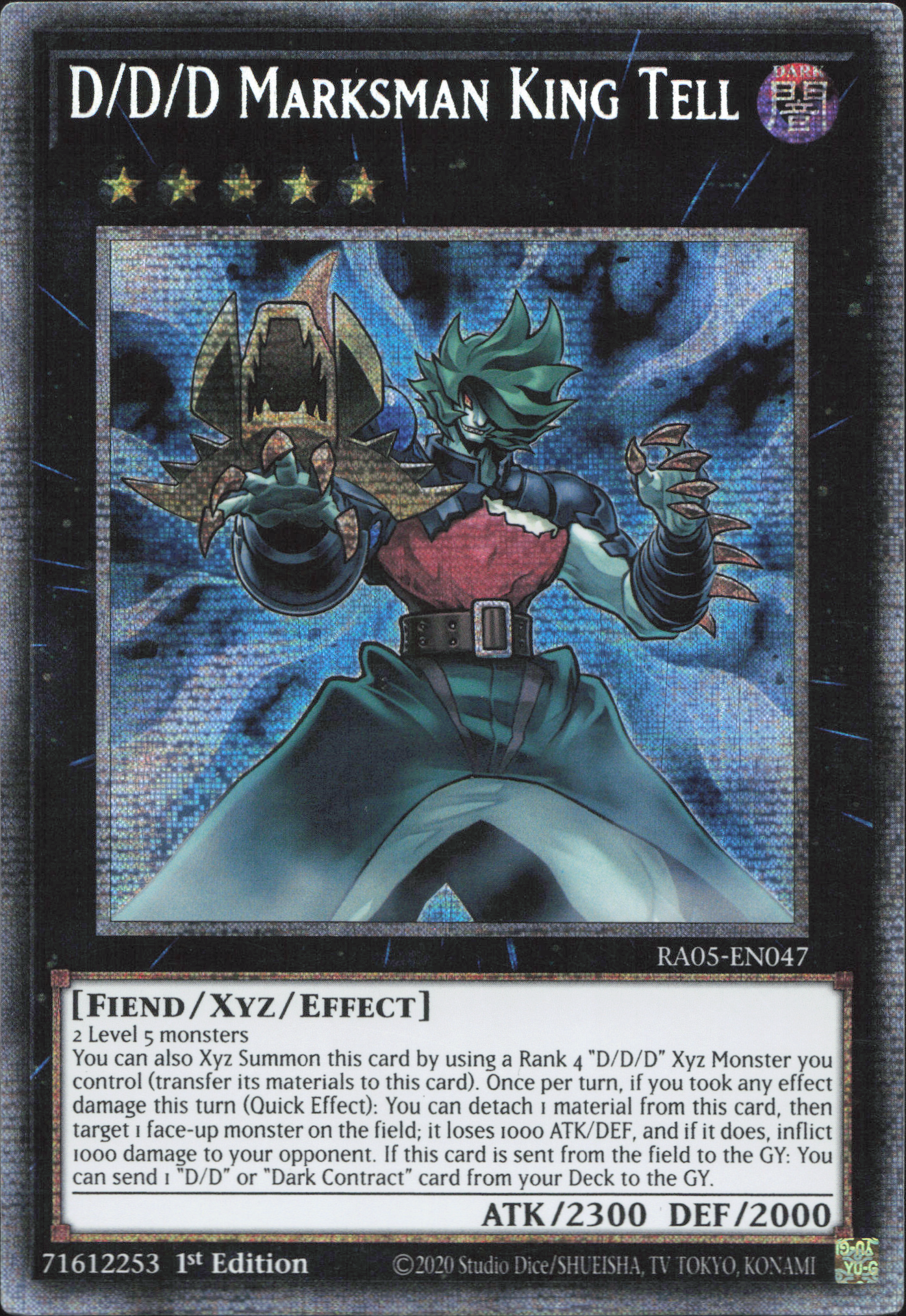 D/D/D Marksman King Tell (V.5 - Starlight Rare)