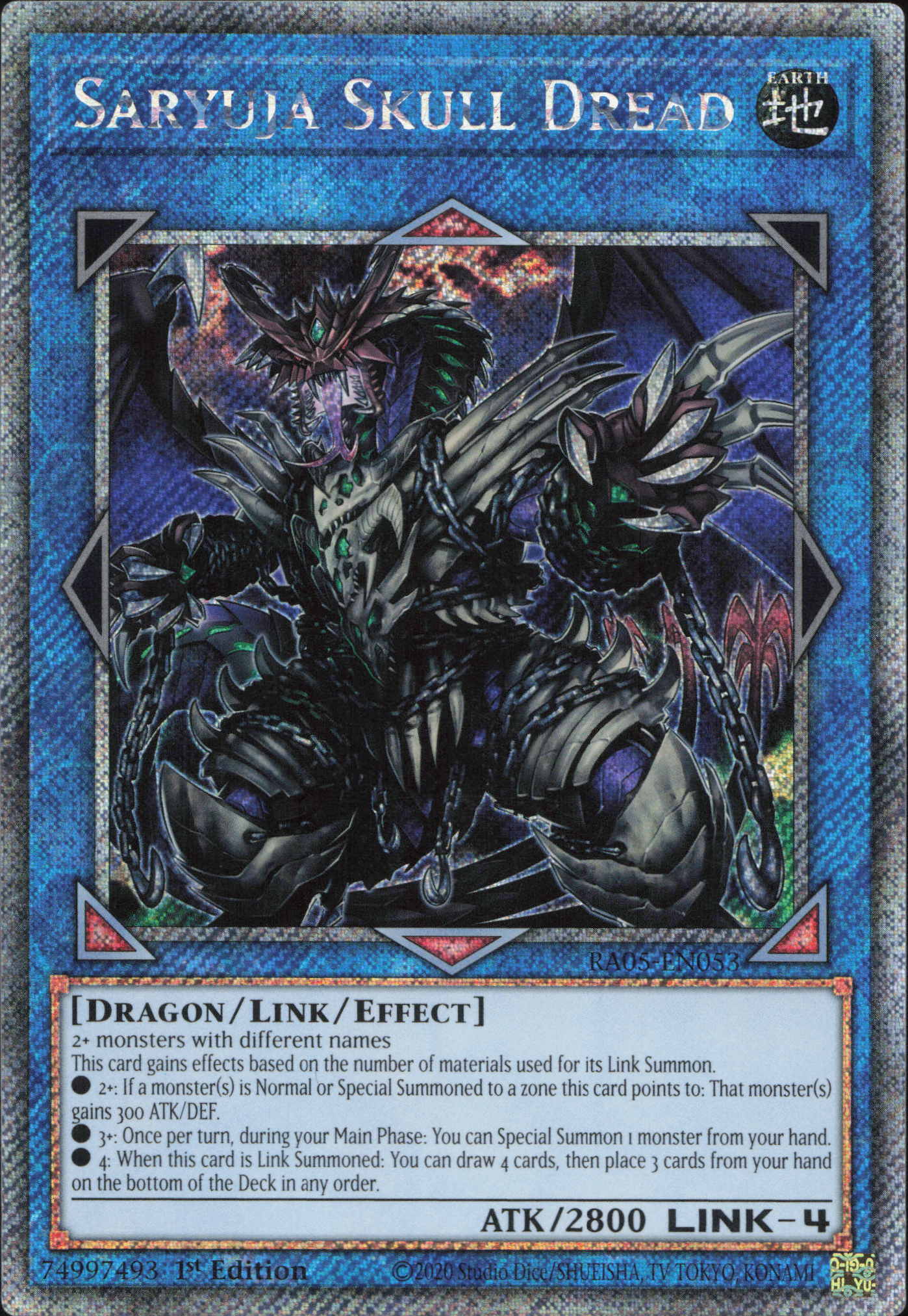 Saryuja Skull Dread (V.4 - Platinum Secret Rare)
