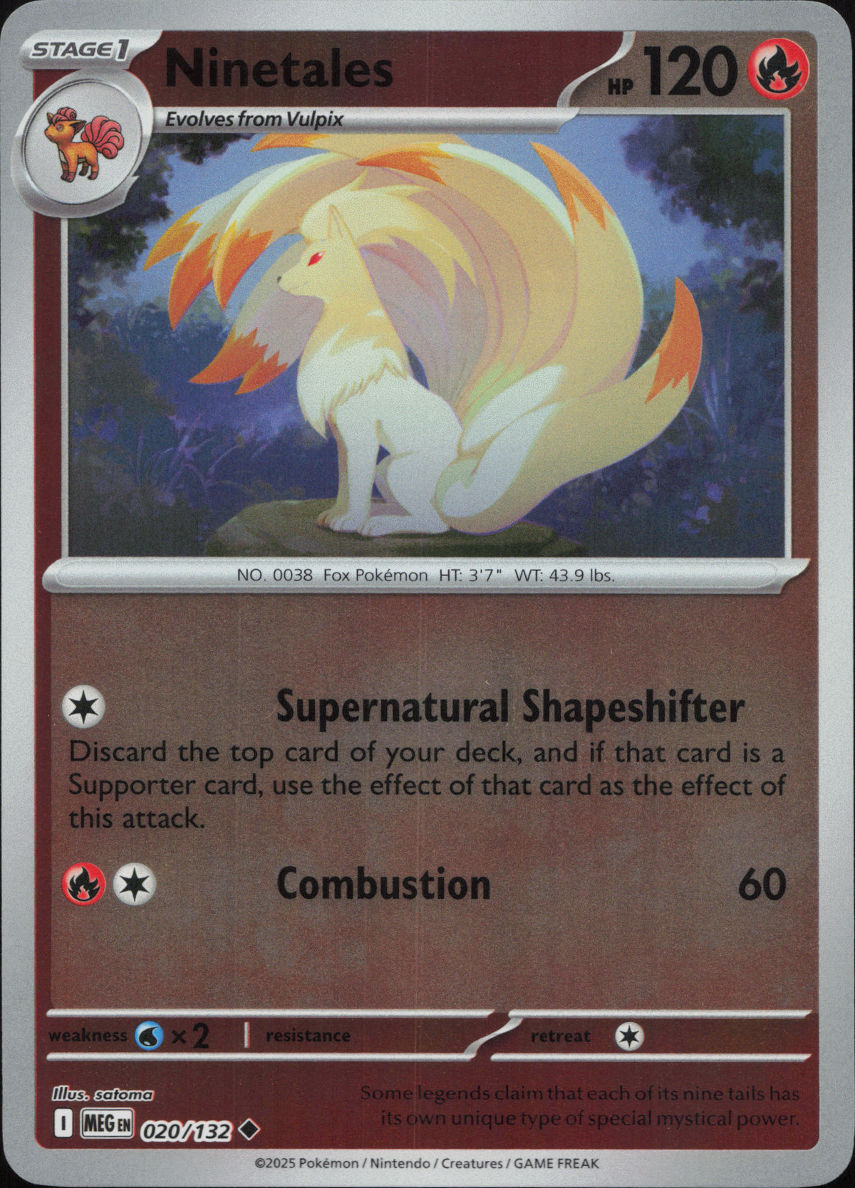 Ninetales (MEG 020)