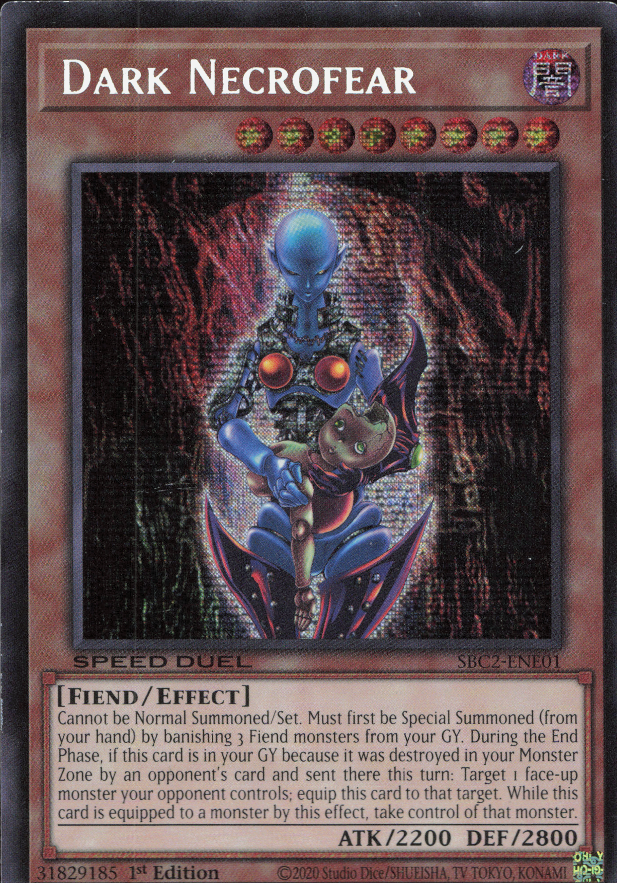 Dark Necrofear (V.2 - Secret Rare)