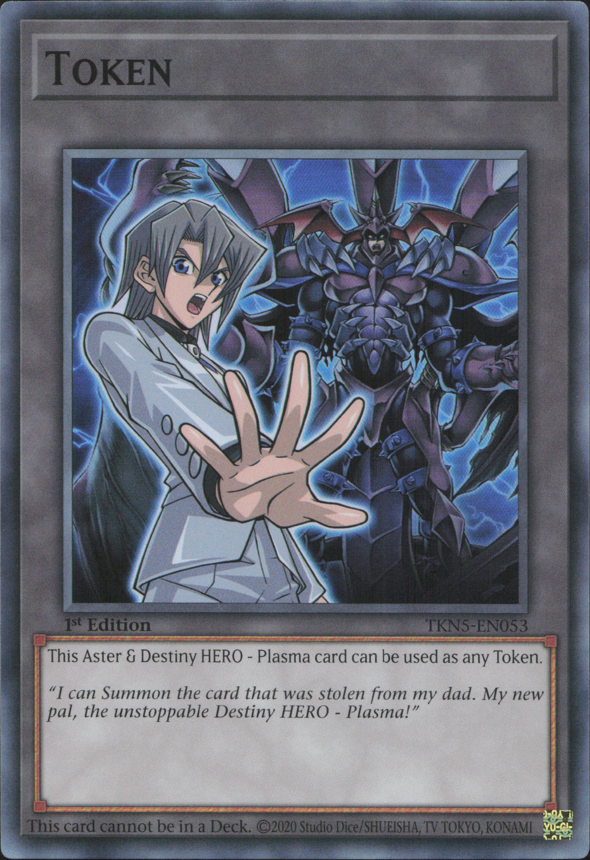 Token (Aster and Destiny HERO - Plasma)