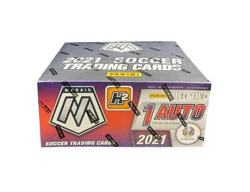 2020-21 Panini Mosaic EURO Soccer UEFA Hobby Hybrid Box