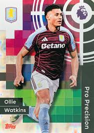 Carte Topps Simplicidad Ollie Watkins Auto /5 - 2024-25 Aston Villa C1