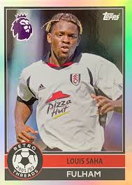 Louis Saha Retro Threads Topps Premier League 2025/2026 Topps 25/26 Fulham # 390
