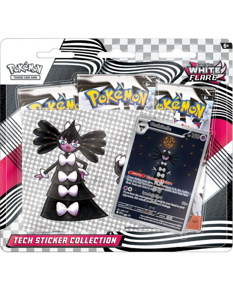 Pokemon TCG: Scarlet & Violet 10.5 White Flare Tech Sticker Collection
