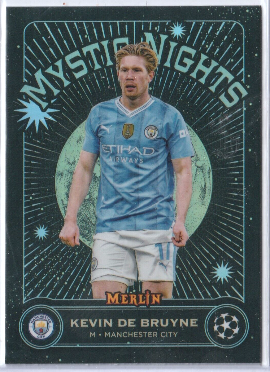 KEVIN DE BRUYNE 2023-24 TOPPS UEFA MYSTIC NIGHTS #MN-15