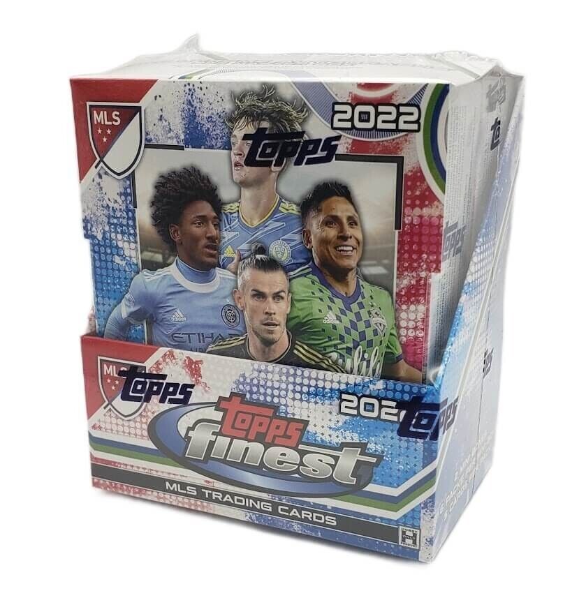 2022 Topps MLS Major League Soccer Finest Soccer Hobby Box