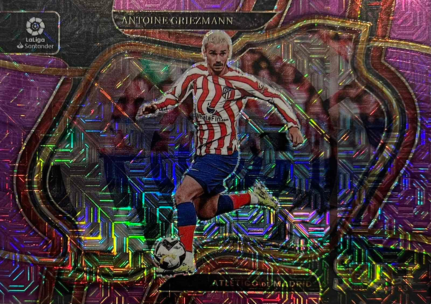 Antoine Griezmann Purple Mojo #217 Panini Select La Liga