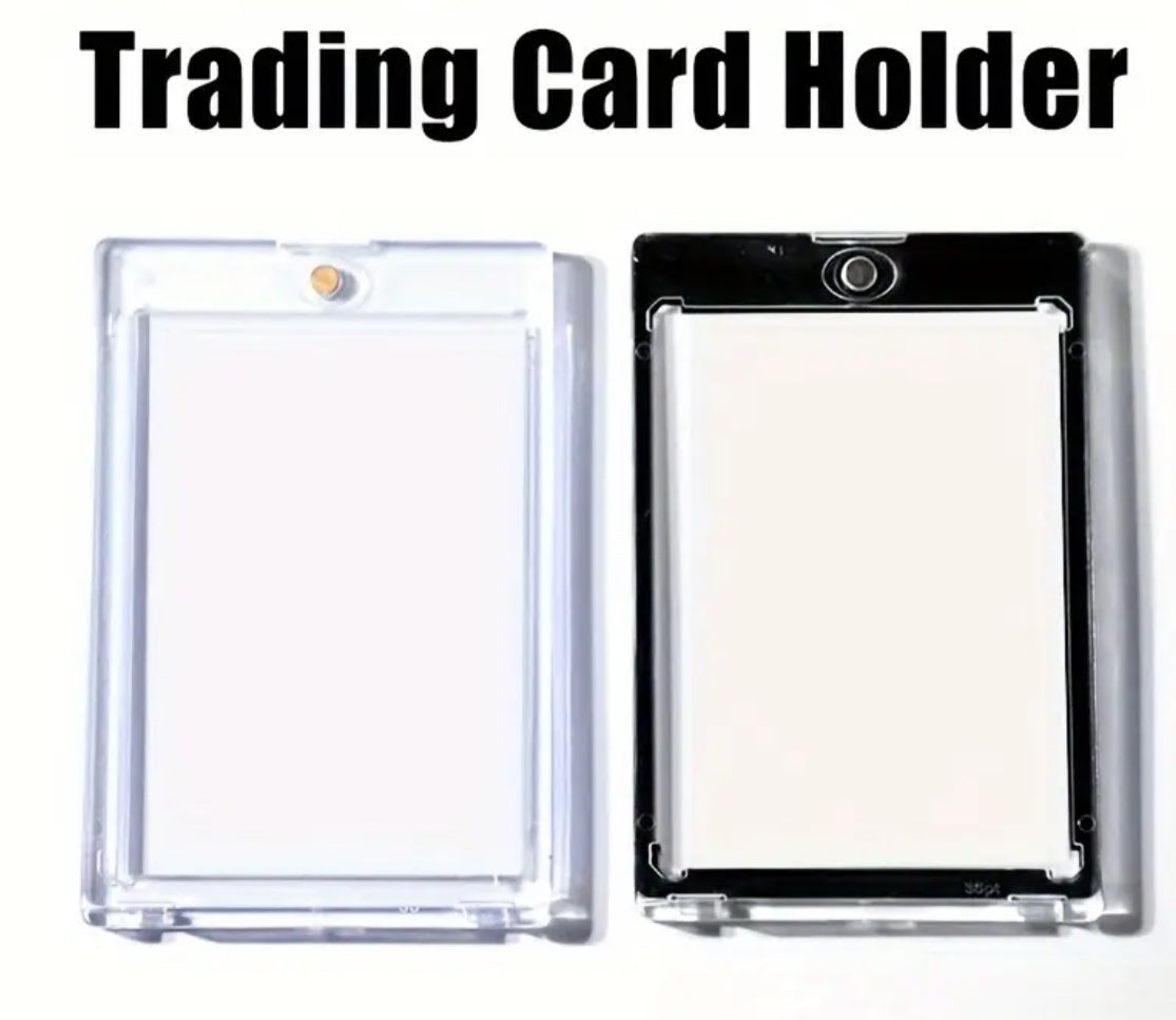 35 Pt Magnetic Card Holder Black