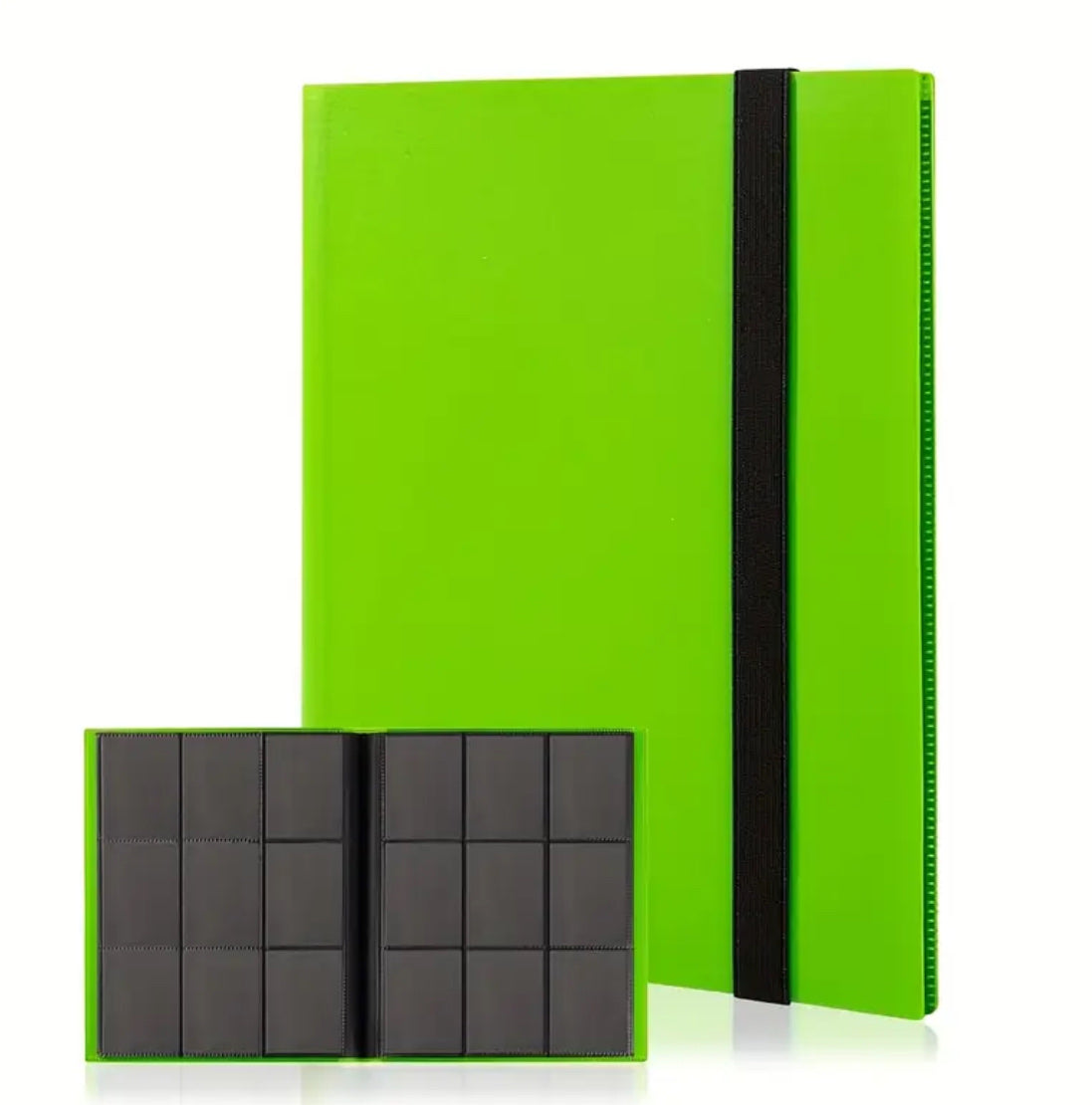 Trading Card Binder Green