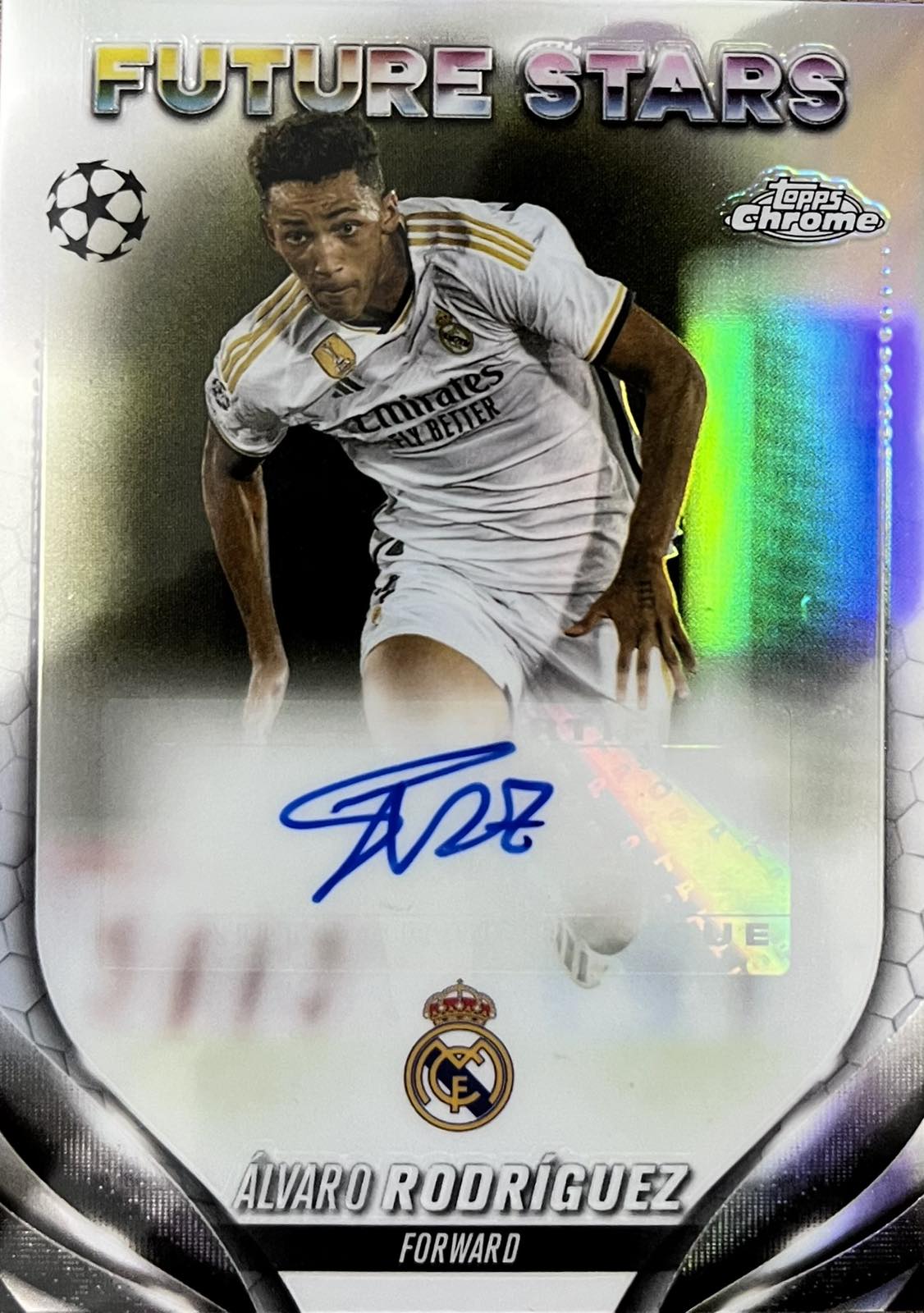 Alvaro Rodriguez Autograph Future Stars Topps Chrome