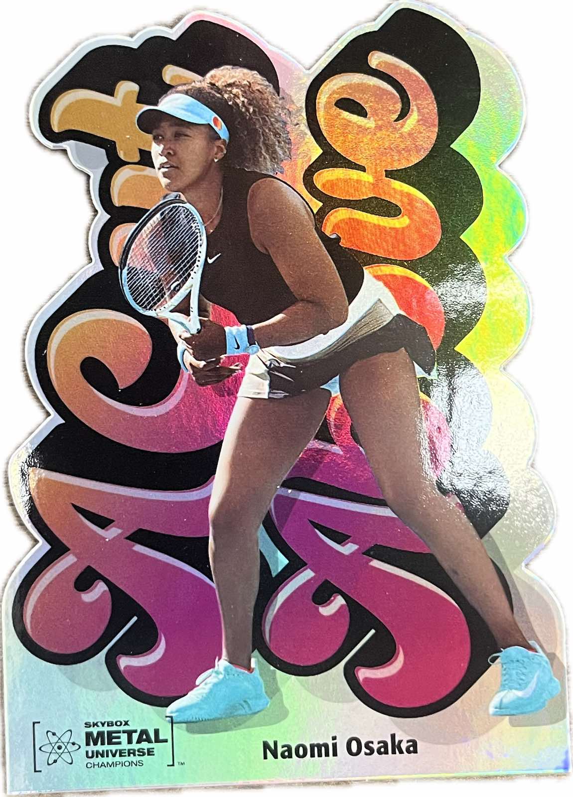 Naomi Osaka A Cut Above Skybox Metal Universe