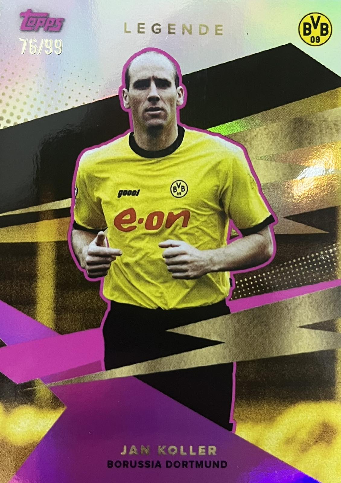Jan Koller Legend Numbered /99 Borussia Team Set