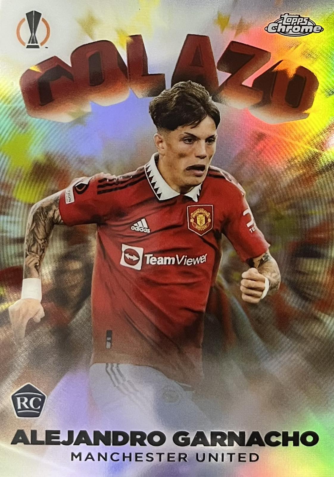 Alejandro Garnacho Golazo Topps Chrome