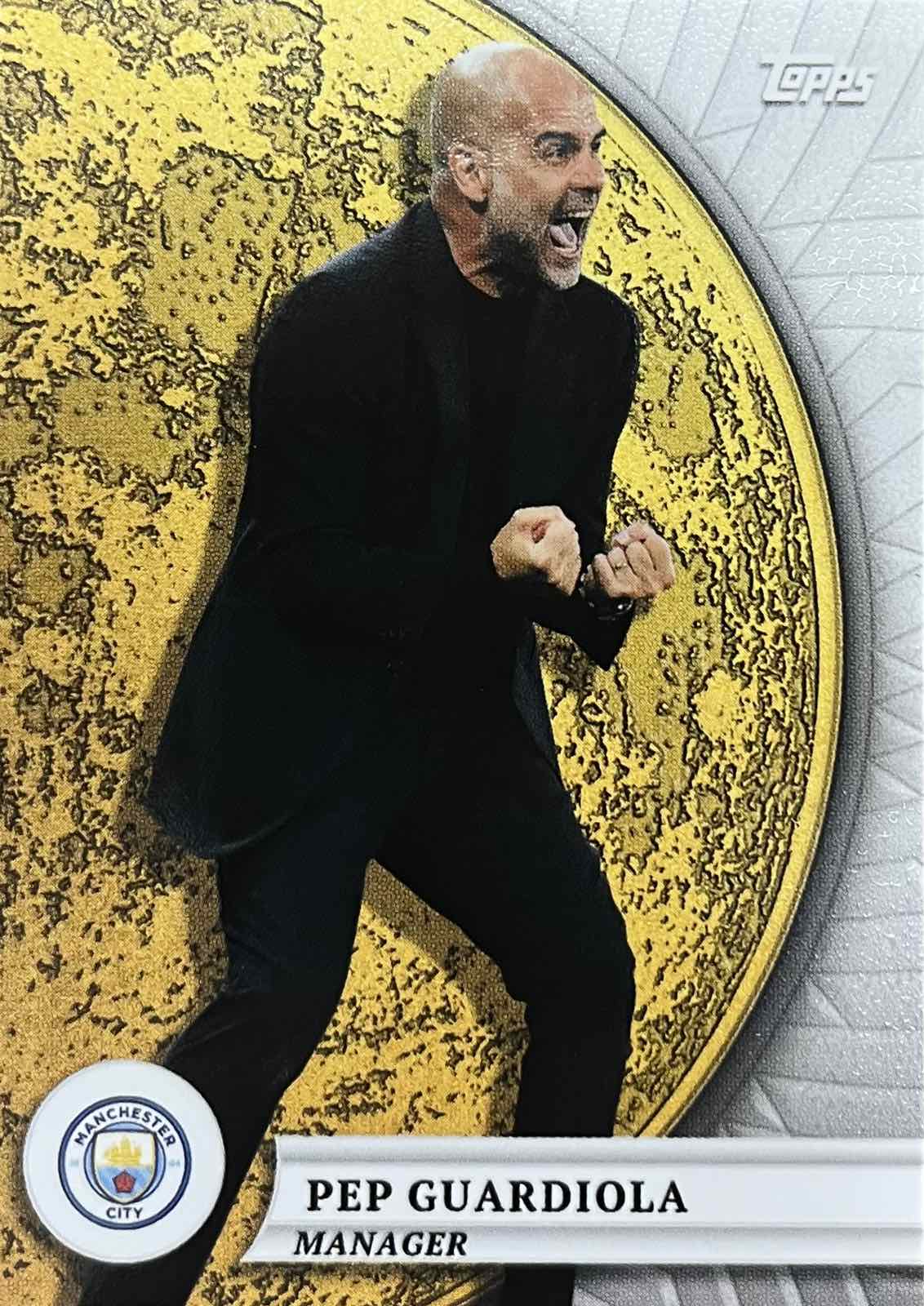 Pep Guardiola Gold Moon Blue Moon