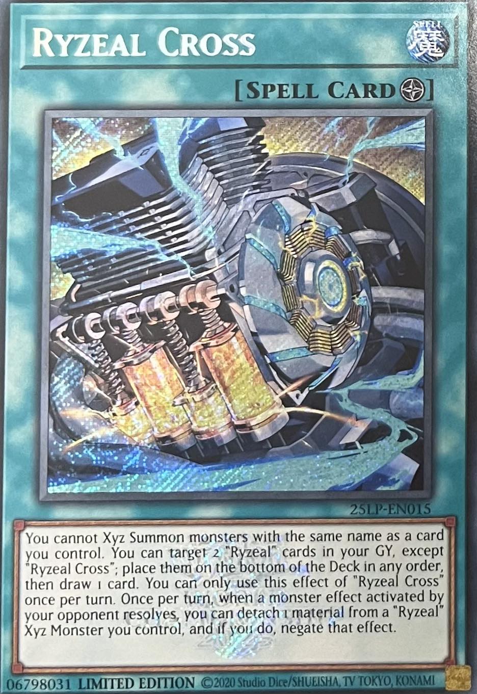 Ryzeal Cross (V.4 - Secret Rare)