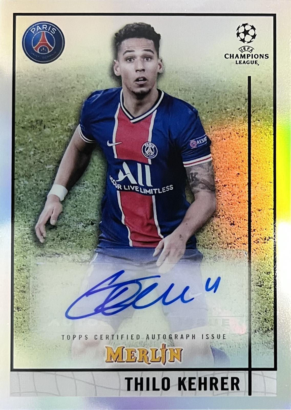 Thilo Kehrer Autograph Topps Merlin