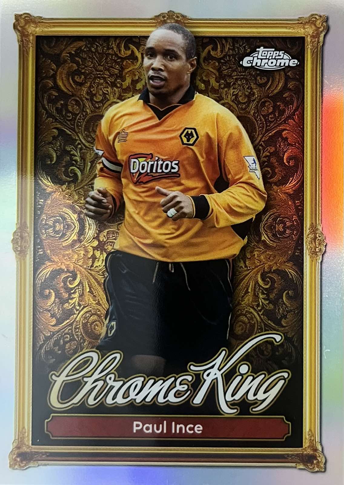 Paul Ince Chrome King Topps Premier League
