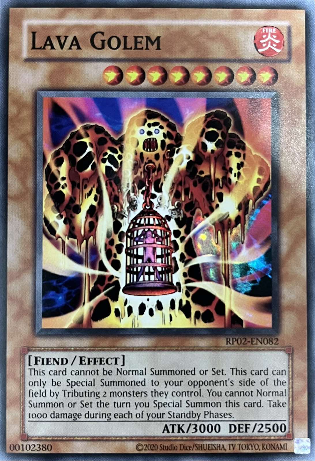 Lava Golem (V.2 - Super Rare)