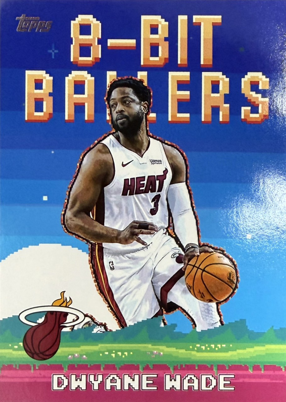 Dwyane Wade 8-Bit Ballers 2025-26 Topps #8B-23