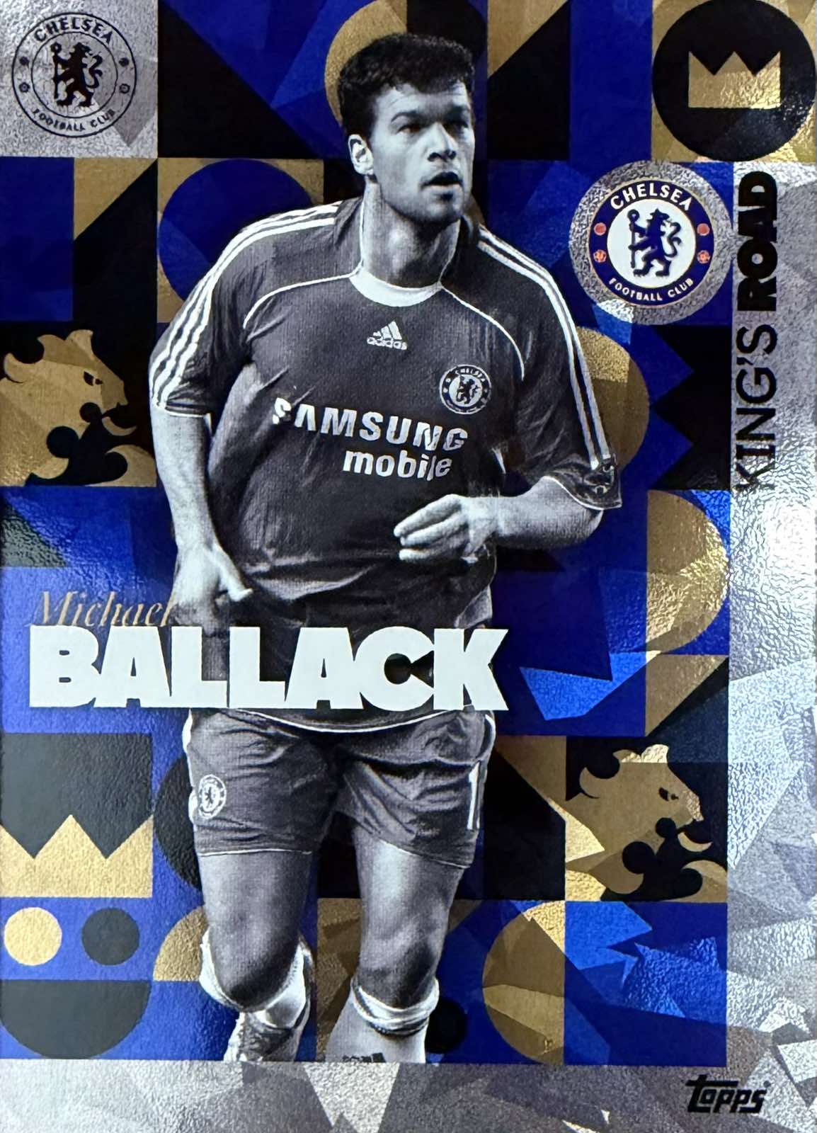 Michael Ballack Icy Foil Chelsea Team Set