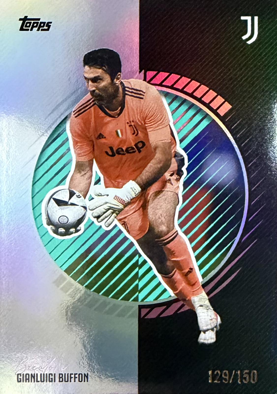 Gianluigi Buffon Numbered /150 Topps Juventus Team Set