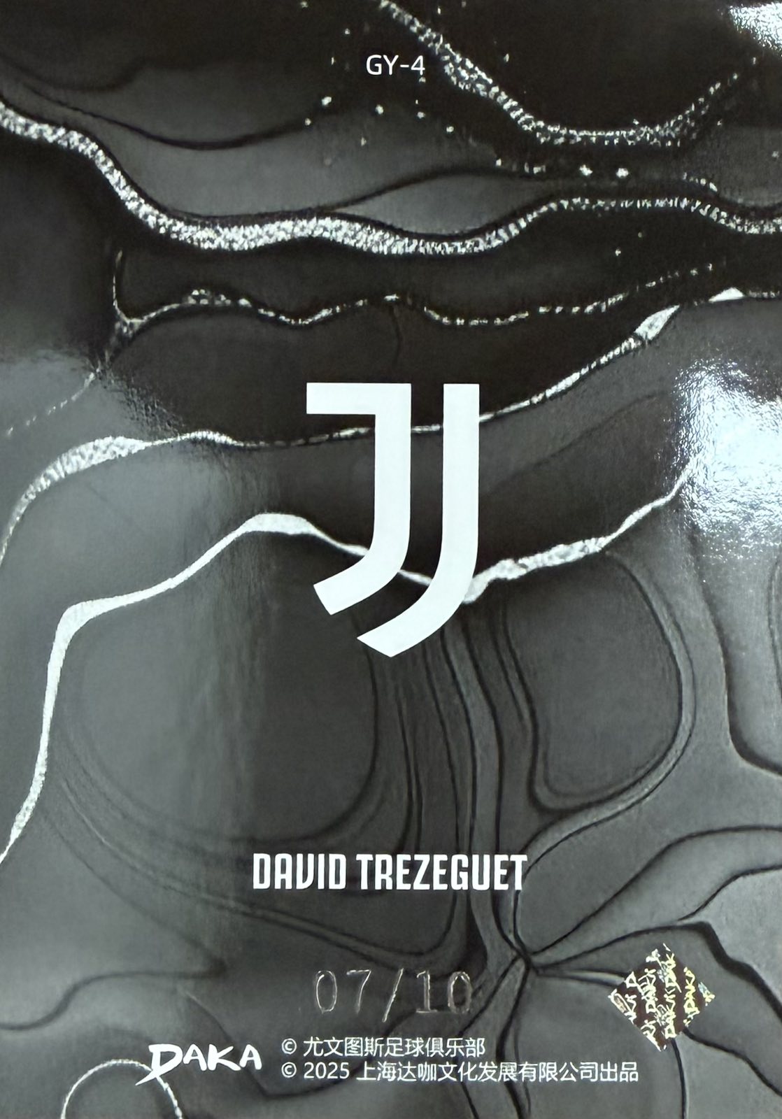 David Trezeguet Numbered /10 Daka Juventus
