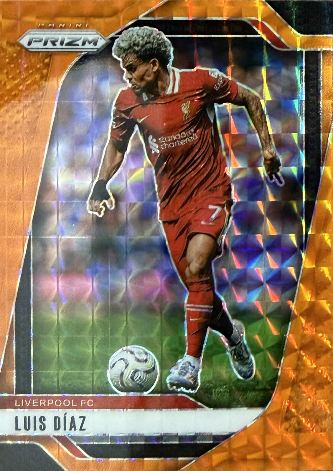 Luis Diaz Orange Cubic Prizm