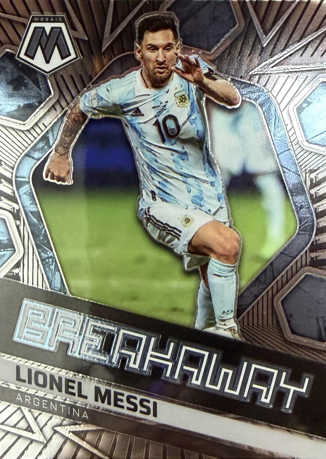 Lionel Messi Breakaway Mosaic