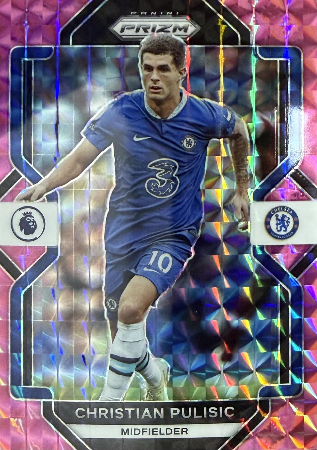 Christian Pulisic Pink Cubic Prizm