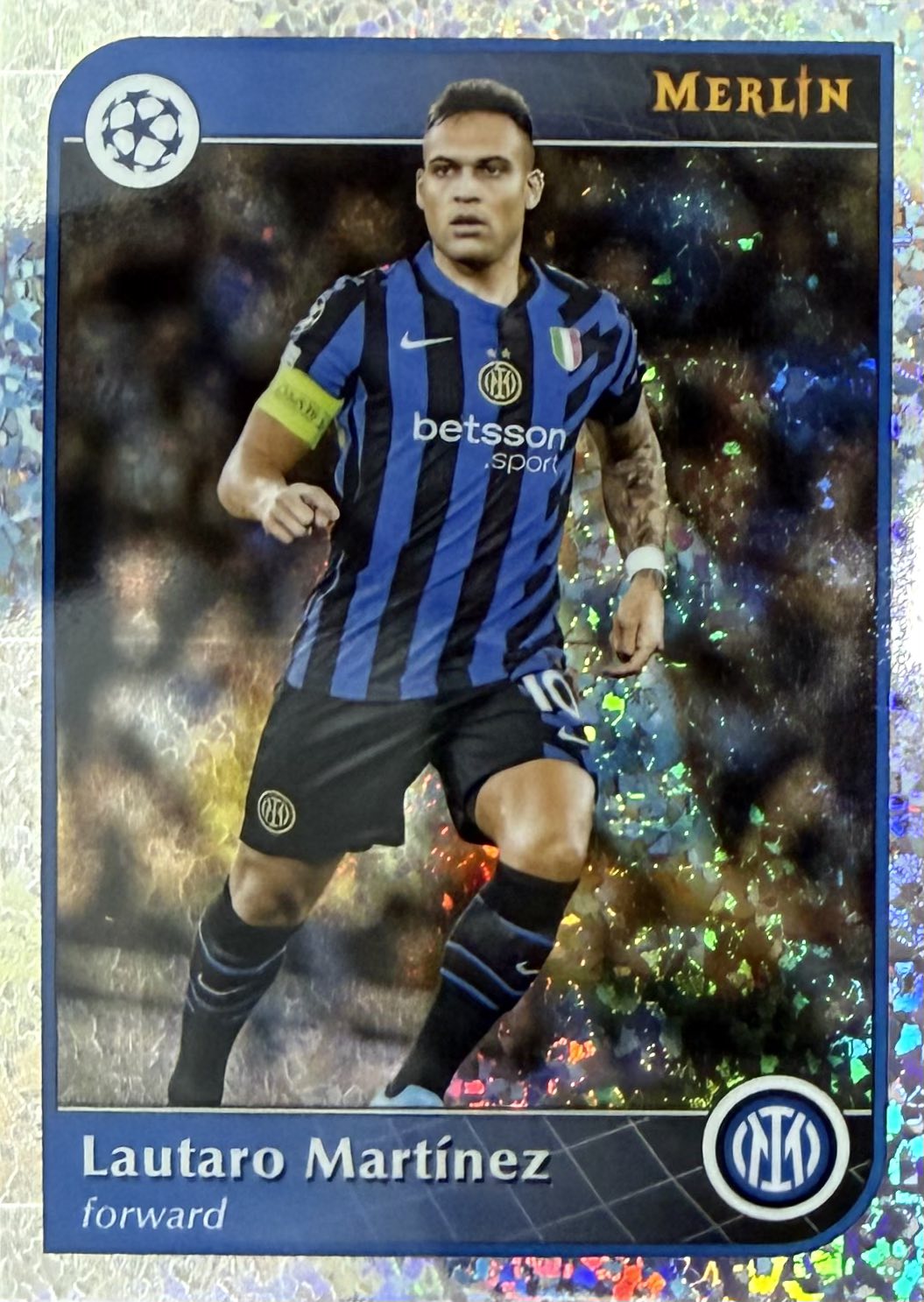 Lautaro Martinez Mini Diamond Topps Merlin