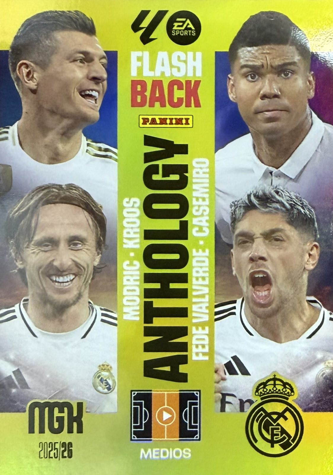 Modric/Kroos/Valverde/Casemiro Flashback Anthology MGK