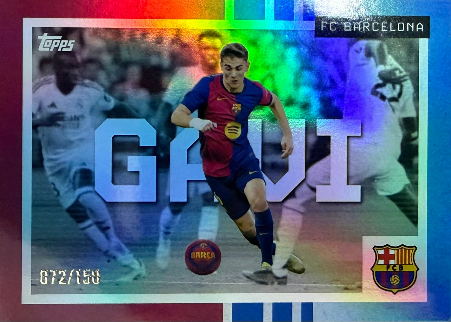 Gavi Numbered /150 Barcelona Team Set