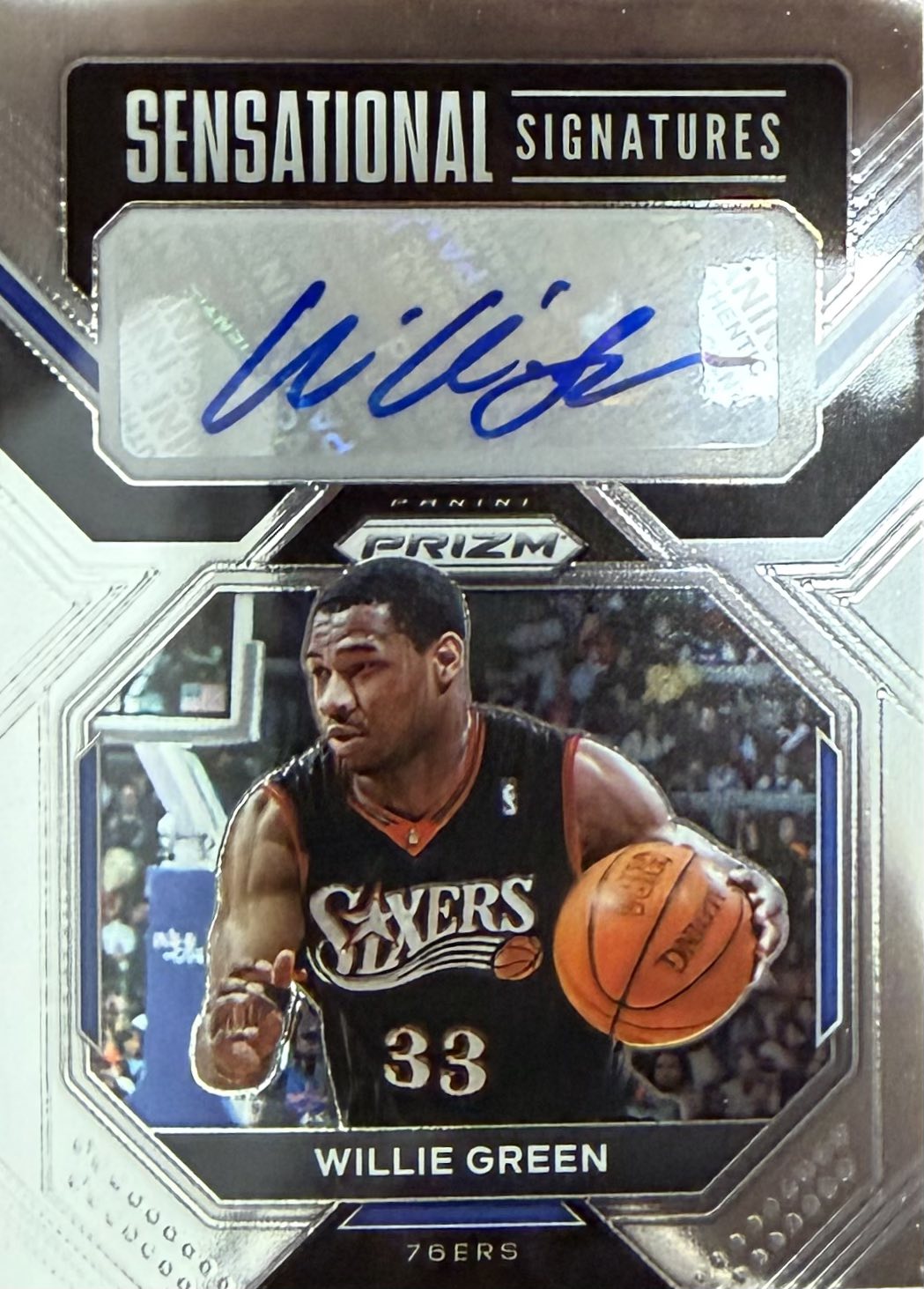 Willie Green Autograph Panini Prizm