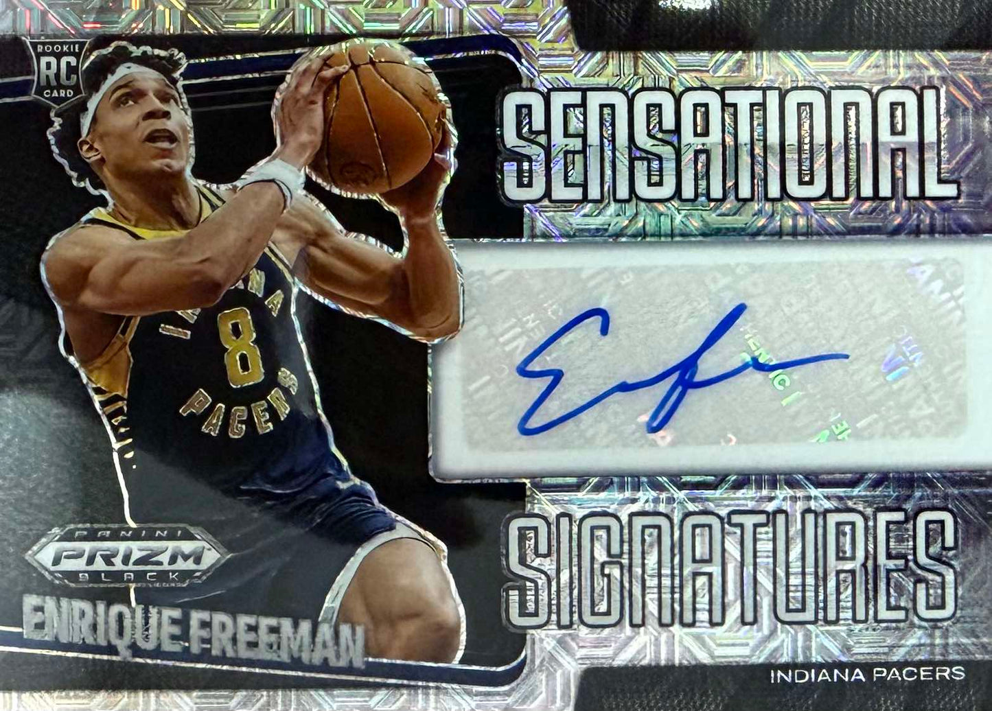 Enrique Freeman Rookie Autograph Panini Prizm