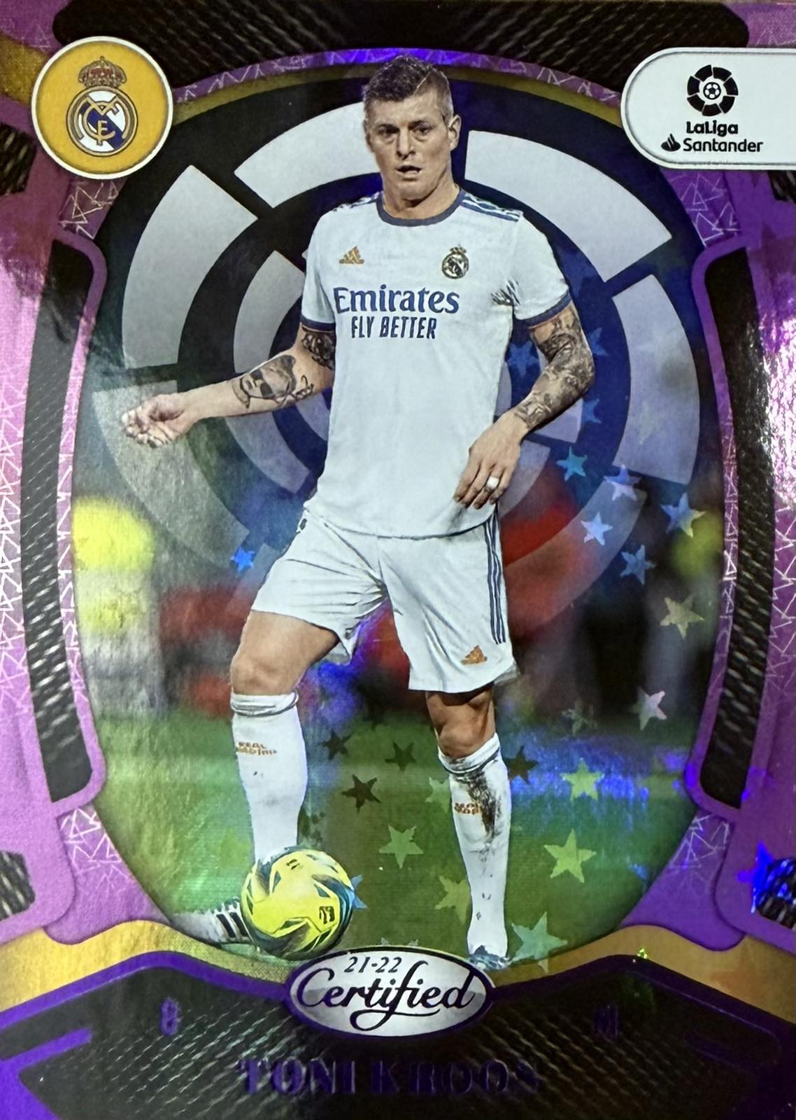 Toni Kroos Purple Astro Chronicles Certified