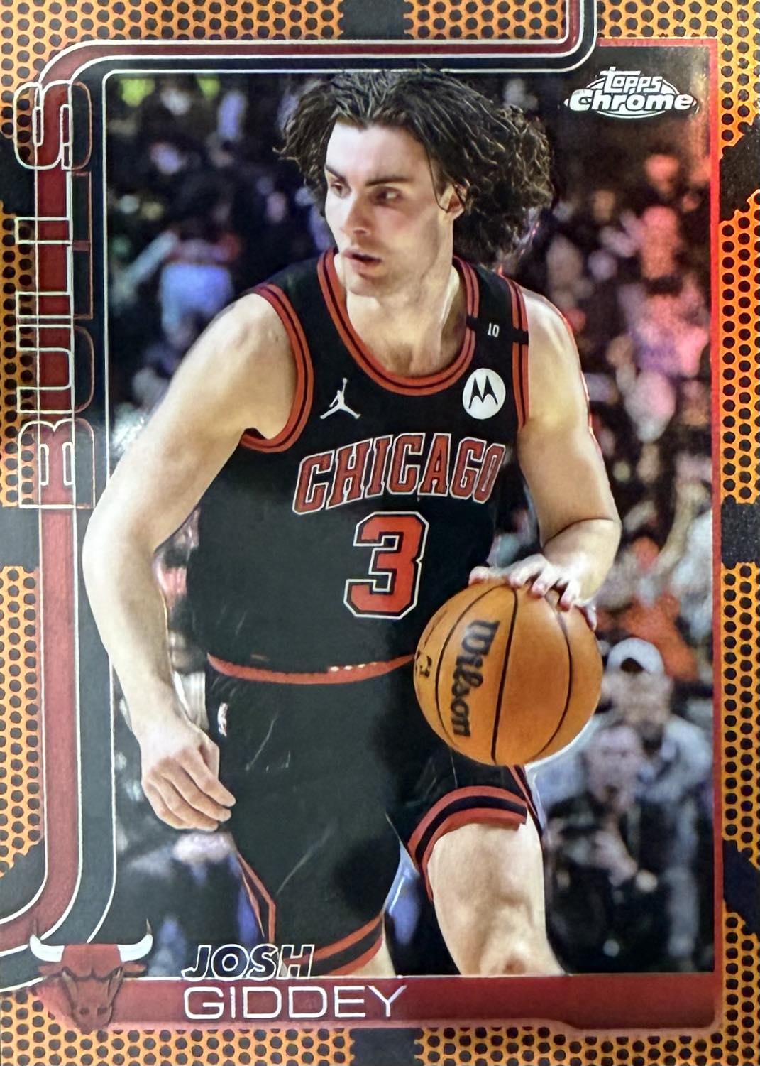 Josh Giddey Basketball Frame Topps Chrome