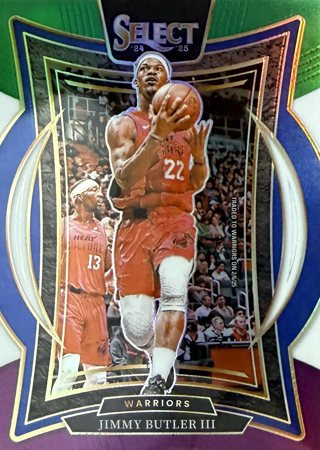 Jimmy Butler III Multicolor Prizm Panini Select