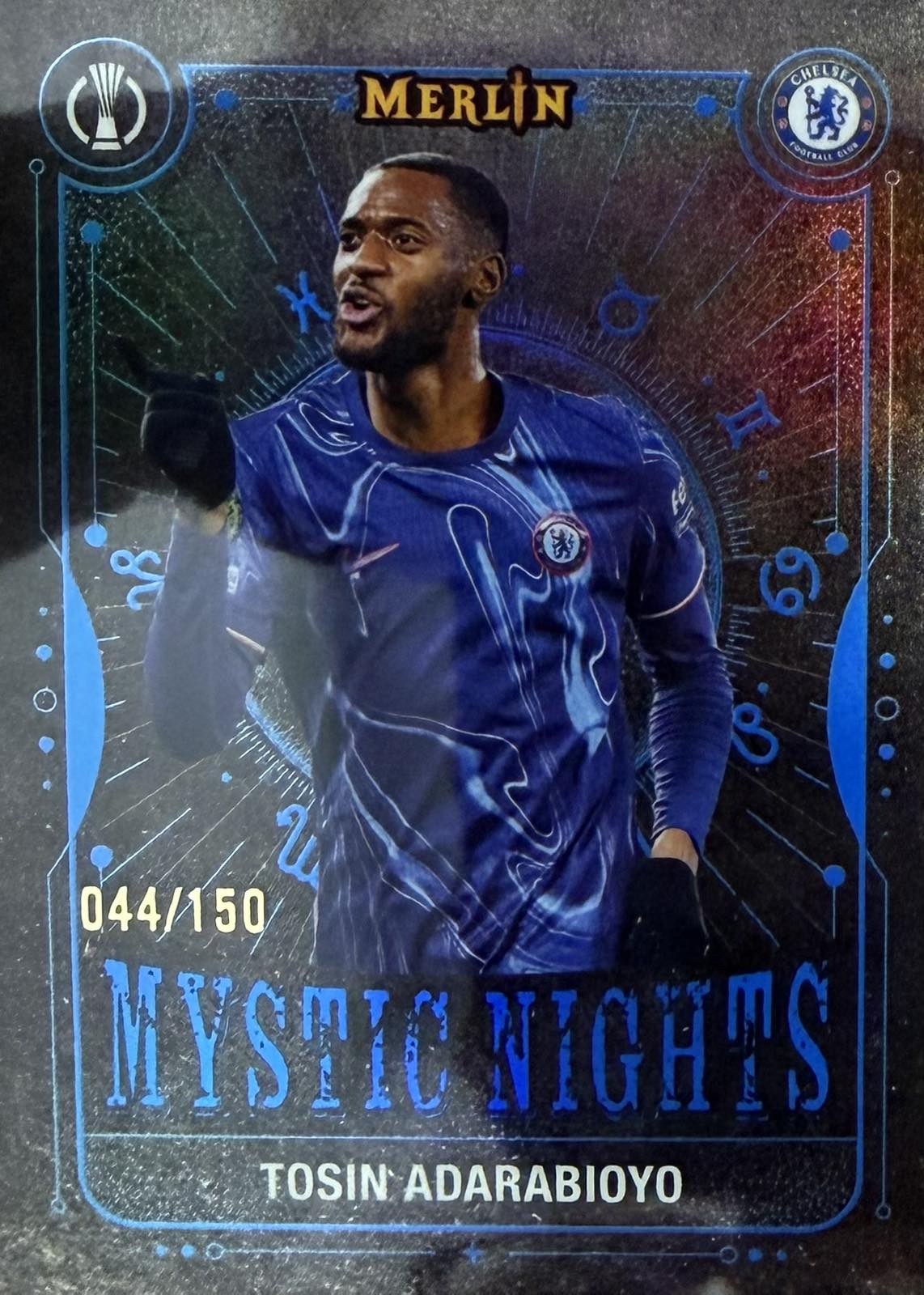 Tosin Adarabioyo Numbered /150 Mystic Nights Topps Merlin