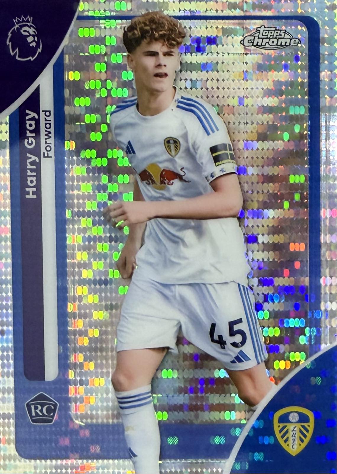 Harry Gray Pulsar Rookie Topps Chrome EPL