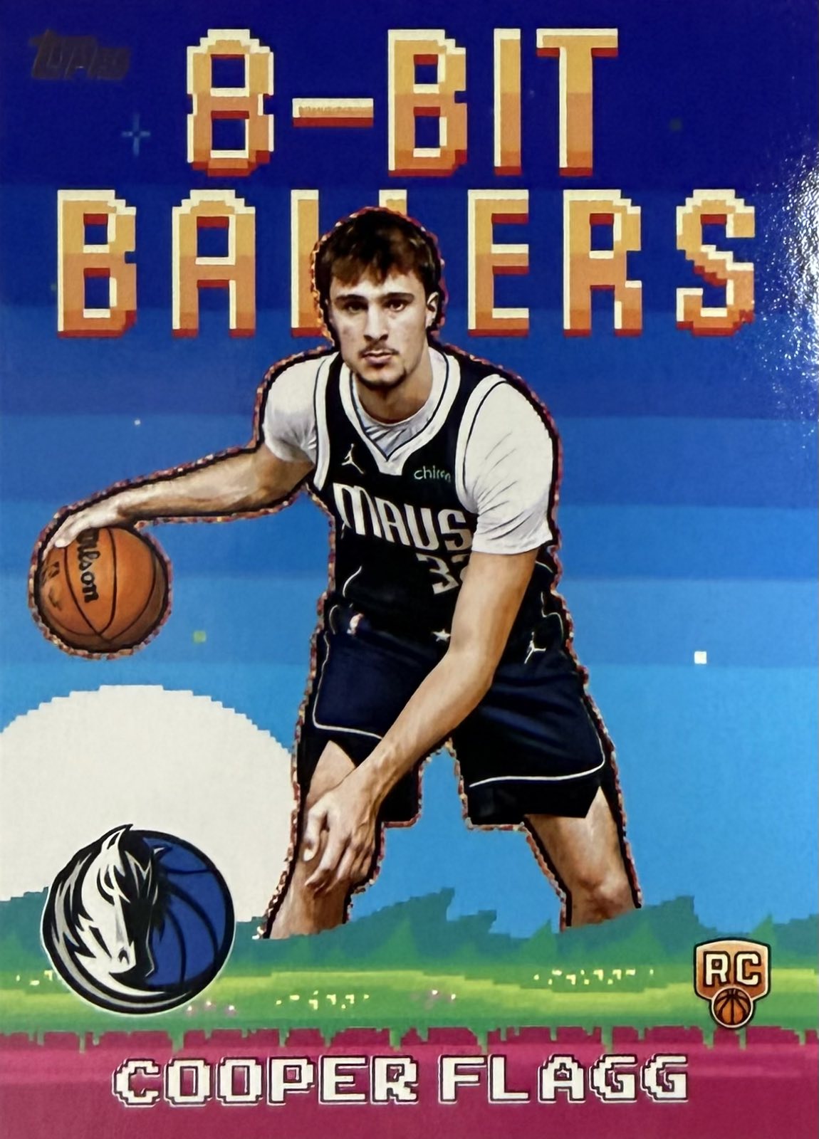 Cooper Flagg 8-Bit Ballers Rookie Topps Flagship