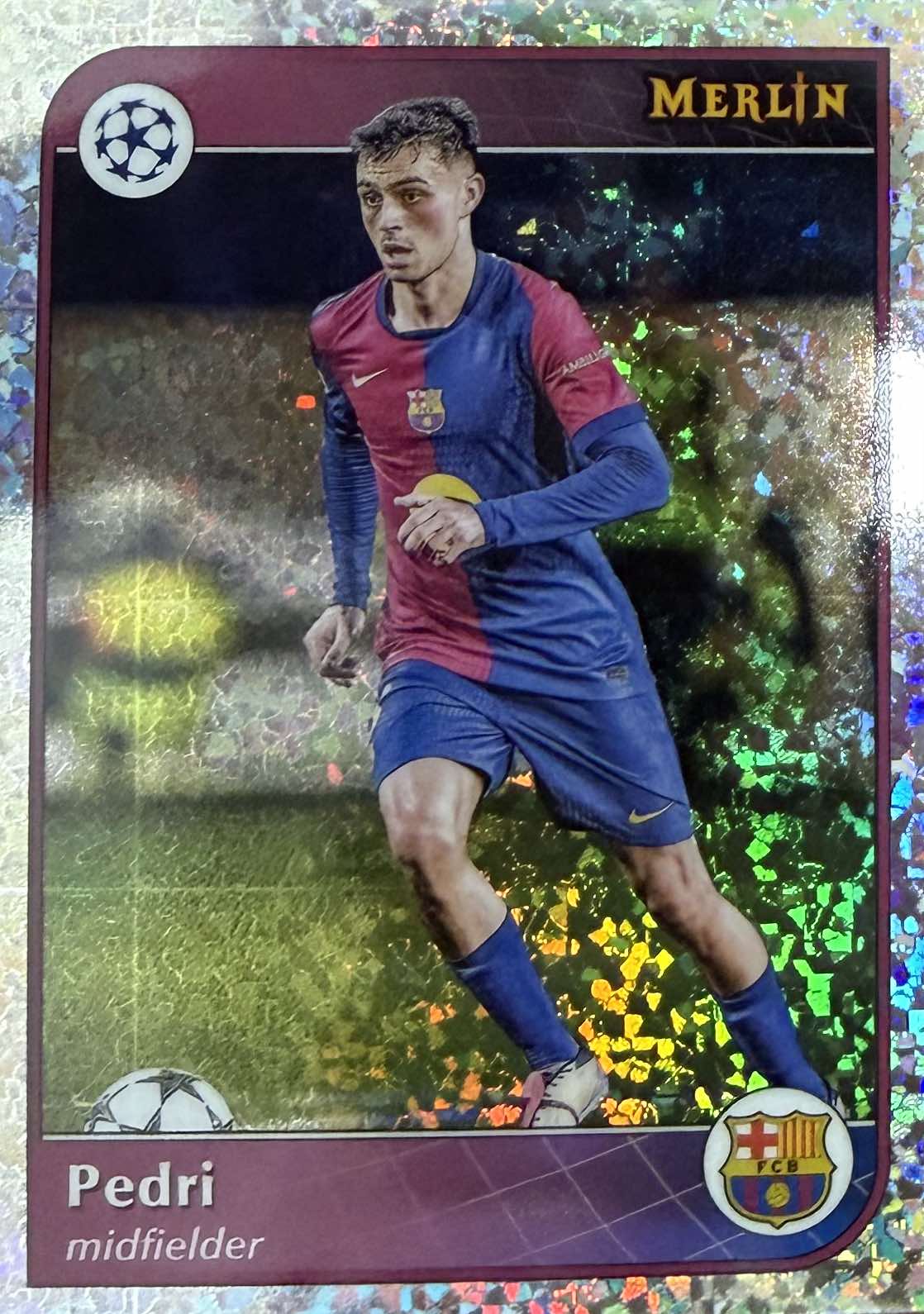 Pedri Mini Diamonds Topps Merlin